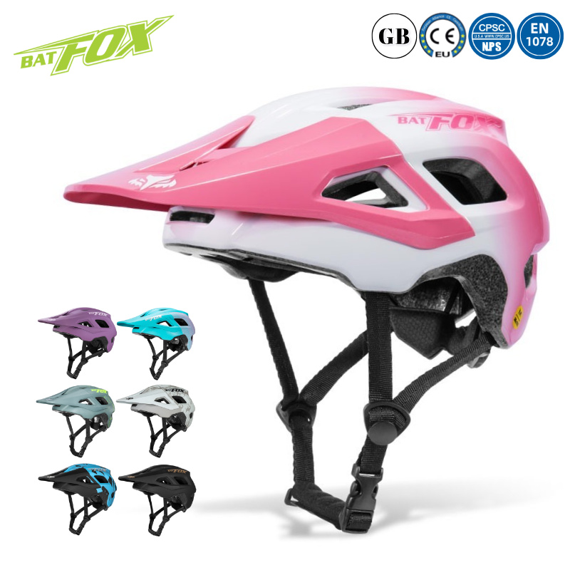 Youth Cycling Gear - Casco da ciclismo BATFOX, per uomo