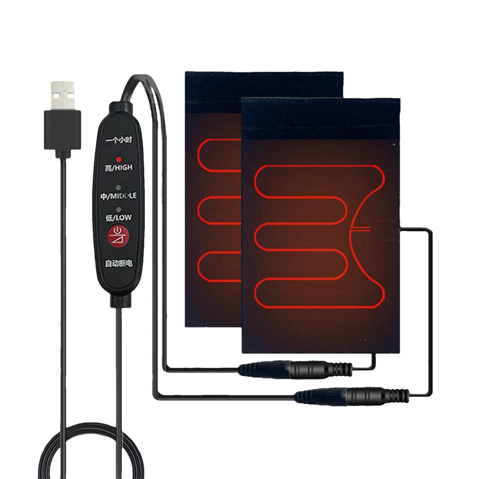 Cycling Gear Temperature - Riscaldatore per manubrio 5V Copri impugnatura