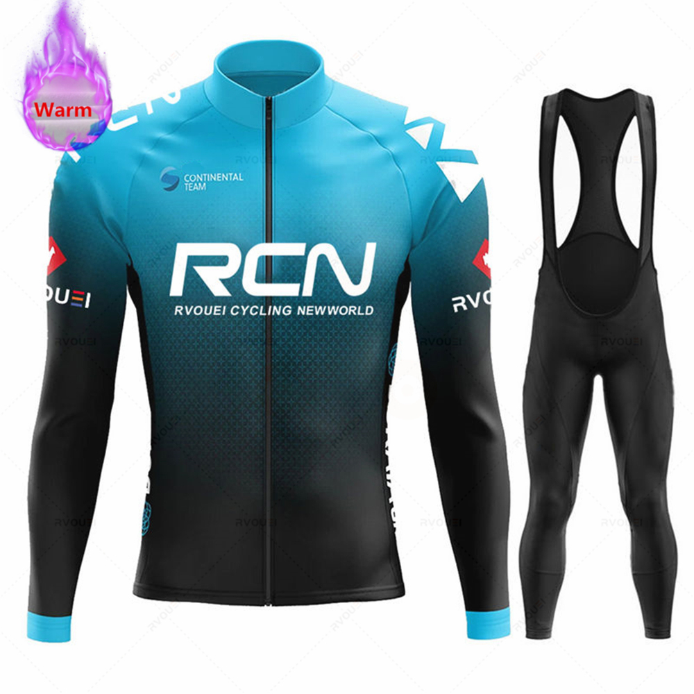 Cycling Gear Waterproof - Set Maglia Ciclismo Invernale Termica in