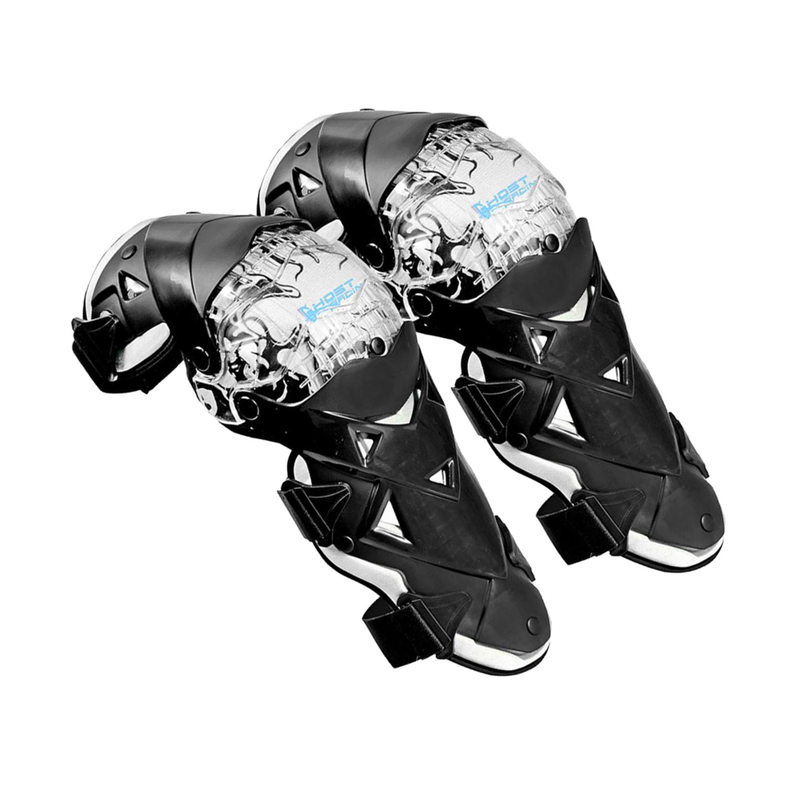 Cycling Gear Padding - Ginocchiere per Moto Enduro, Protezioni Regolabili
