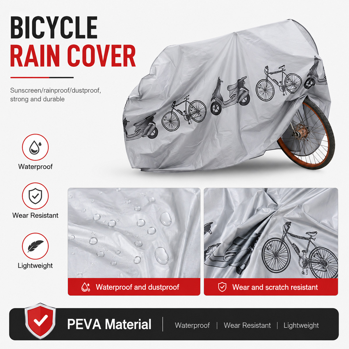PINMOAP Copertura universale a - Cycling Gear Waterproof recensione e prezzo