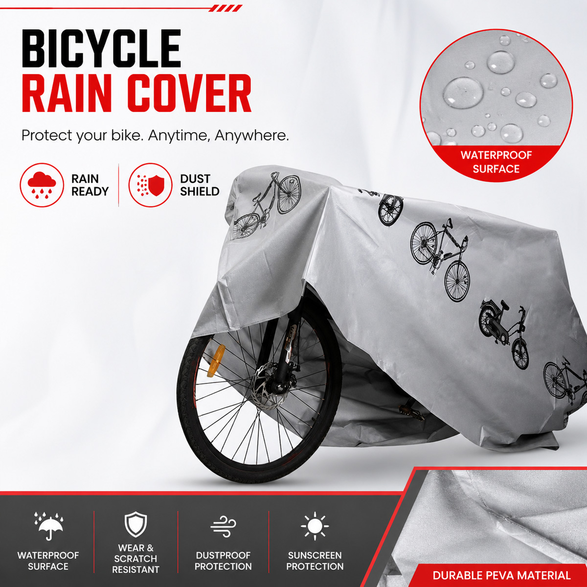 PINMOAP Copertura universale a - Cycling Gear Waterproof recensione e prezzo